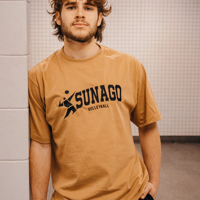 SUNAGO VOLLEYBALL PLAYER BEIGE KAHKI BRODÉ