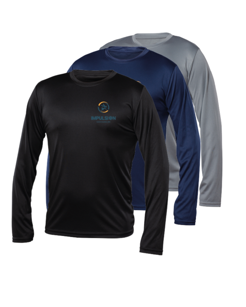 Manches Longues Unisex 100% Polyester Logo au coeur