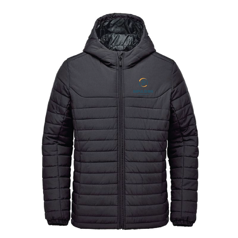 Manteau Noir avec broderie