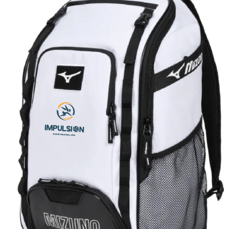 Sac à dos Organizer 26 Blanc Brodé