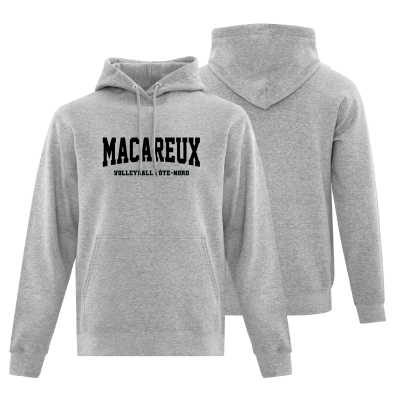 Hoodie Macareux Gris Sport